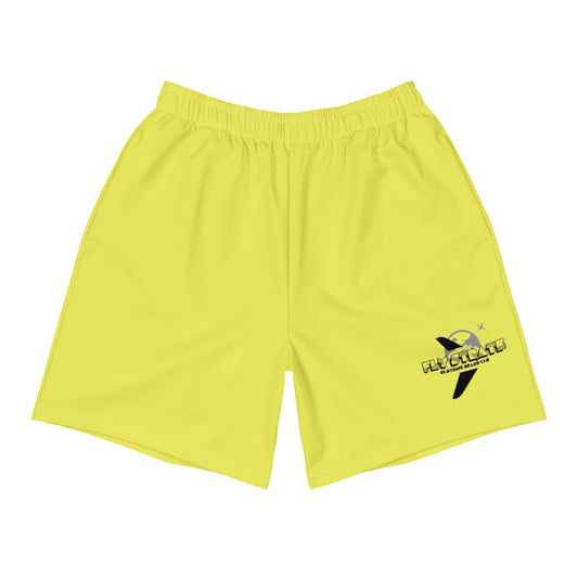 FlyStrate Terminal Athletic Shorts (yellow)