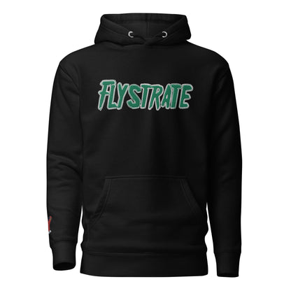 Flystrate Bagchaser embroidery Hoodie