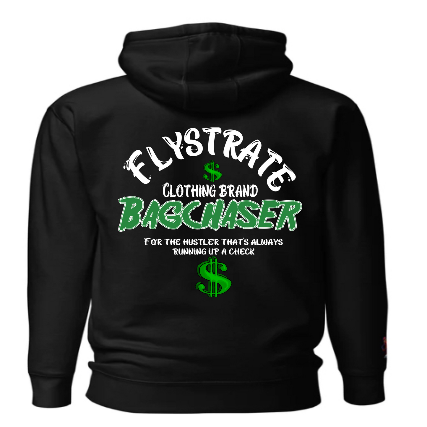 Flystrate Bagchaser embroidery Hoodie