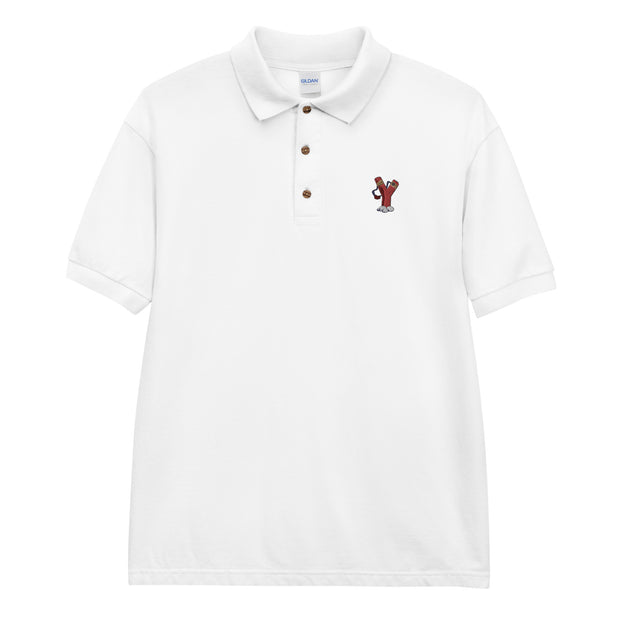 Flystrate Slingshot Embroidered Polo Shirt