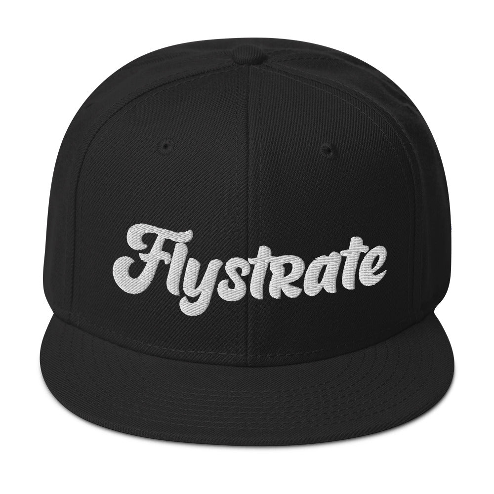 Flystrate Embroidery Snapback Hat