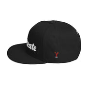 Flystrate Embroidery Snapback Hat