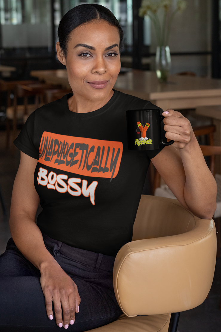 Ladies Unapologetically Bossy T-Shirt