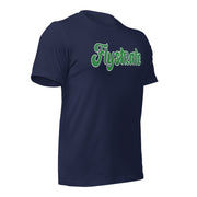 Flystrate Navy/Green custom t-shirt