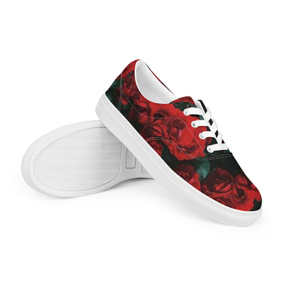 Women’s Flystrate Rose garden lace-up canvas shoes